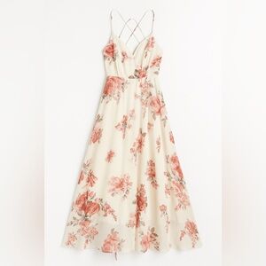 Floral Print Maxi Dress